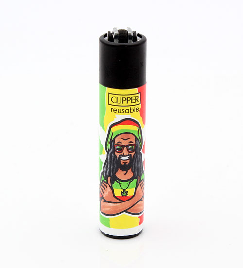 Clipper Feuerzeug Rasta 2 1v4