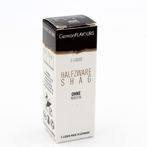 GF Halfzware Shag e-Liquid 0 mg Nikotin