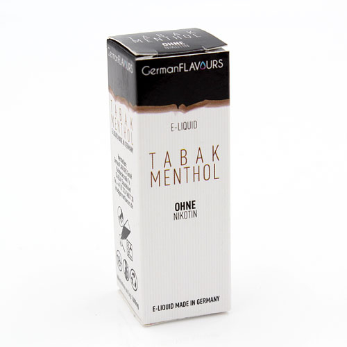 GF Tabak Menthol e-Liquid 0 mg Nikotin