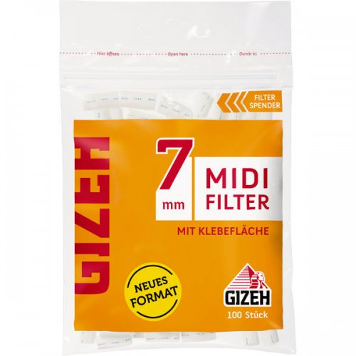 Gizeh Midi Filter 7 mm