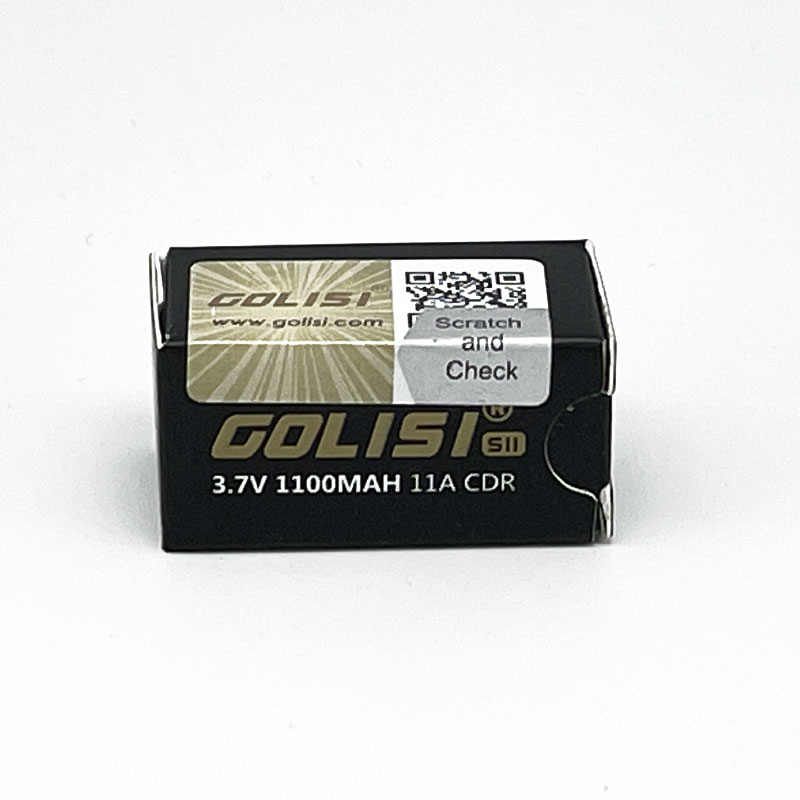 Golisi 18350er Akku Batterie mit 1100 mAh S11