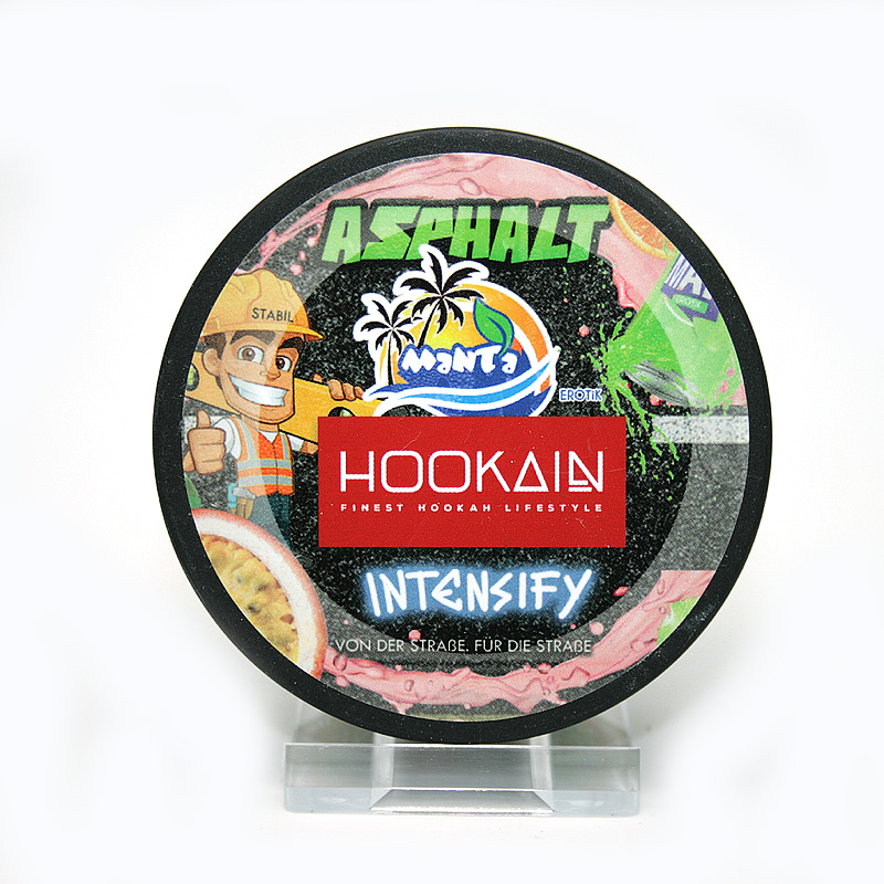 Hookain Dampfsteine Asphalt Manta Erotik 100g, ohne Nikotin