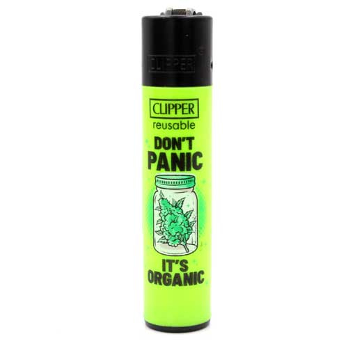 Clipper Feuerzeug Weed Slogan 5 4v4