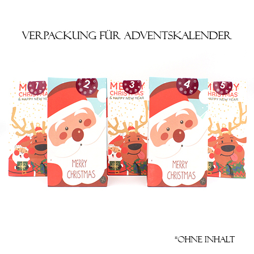 Papiertüten Adventskalender (2 Motive)