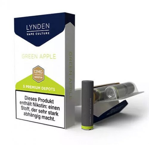 LYNDEN Depots Green Apple 12 mg Nikotin