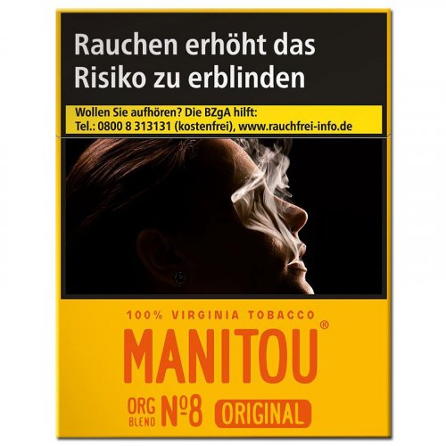 Manitou Gold ORG Blend No.8  Big ohne Zusätze Hardbox (8x24)