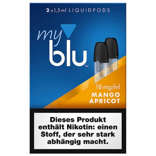 myblu Pods Mango Apricot 18 mg 2er Pack