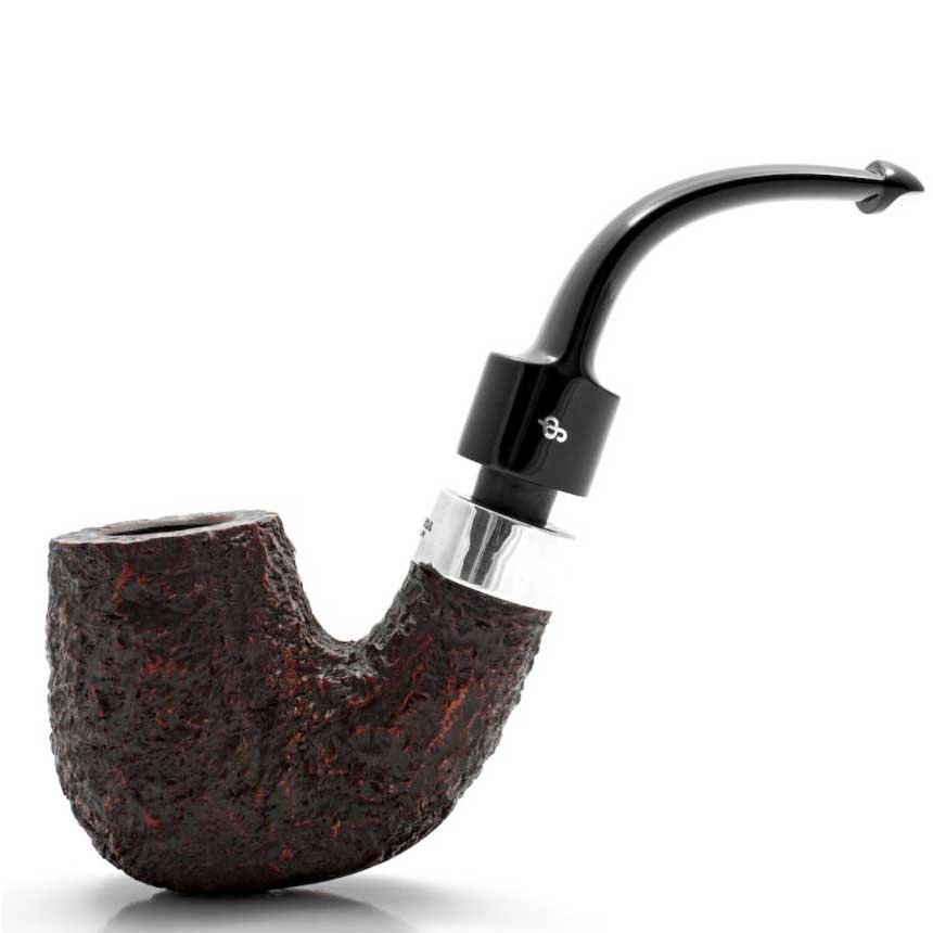 Peterson House Pipe Pfeife Rustic Bent