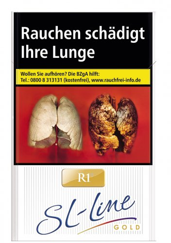 R1 Slim Line Gold Zigaretten (10x20)