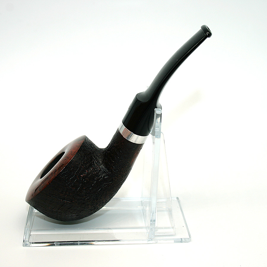 Stanwell Pfeife Relief Black 95/9 sandgestrahlt