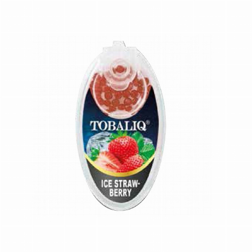 Tobaliq Ice Strawberry Aromakapseln 1x100 Stück mit Stick