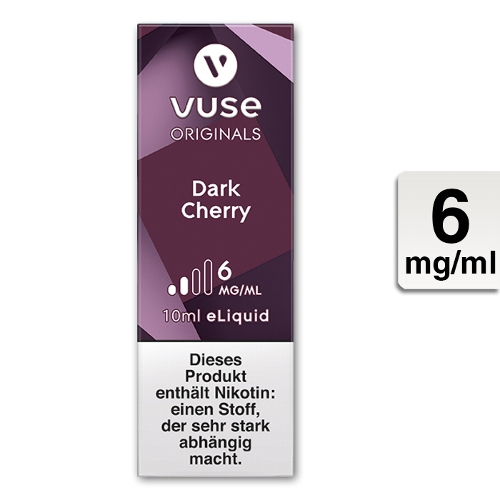 Vuse Bottle Dark Cherry 6mg Liquid