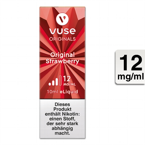 Vuse Bottle Original Strawberry 12mg Liquid