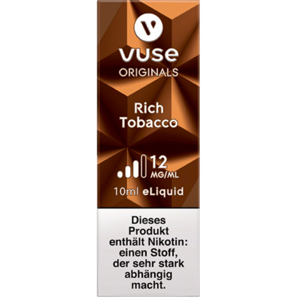 Vuse Bottle Rich Tobacco 12mg