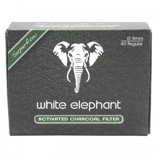 White Elephant 40 Activated Charcoal Filter 9mm