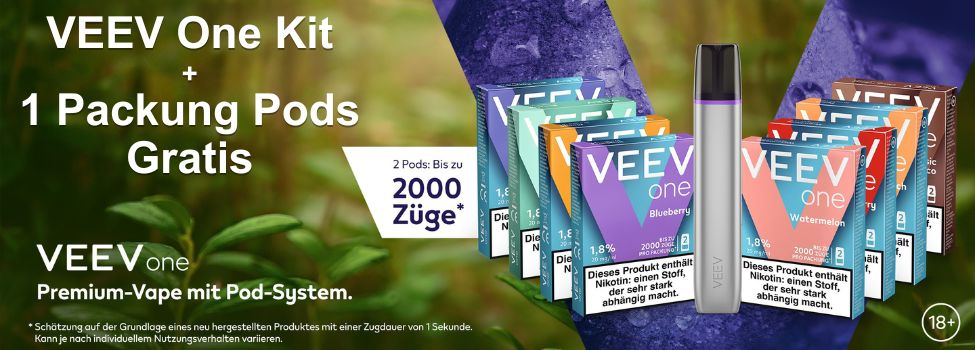 VEEV One Kit + Gratis Pods