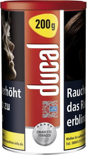 Ducal Tabak Rot Real 200g Zigarettentabak Online Kaufen