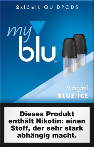 My Blu Pods Blue Ice 9 Mg Fur E Zigarette My Blukaufen