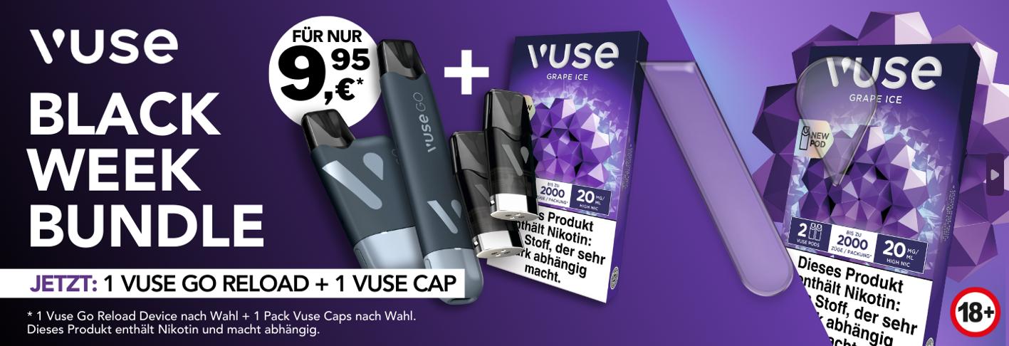 Vuse Pods Aktion Black Week