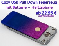 Pull Down USB Feuerzeug