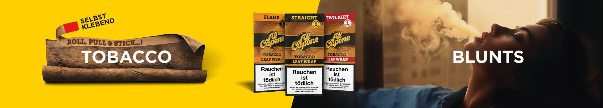 Al Capone Tobacco Blunts - Zigarrenumblätter online erhältlich